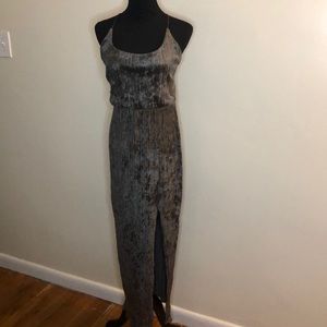 Velvet Evening Dress